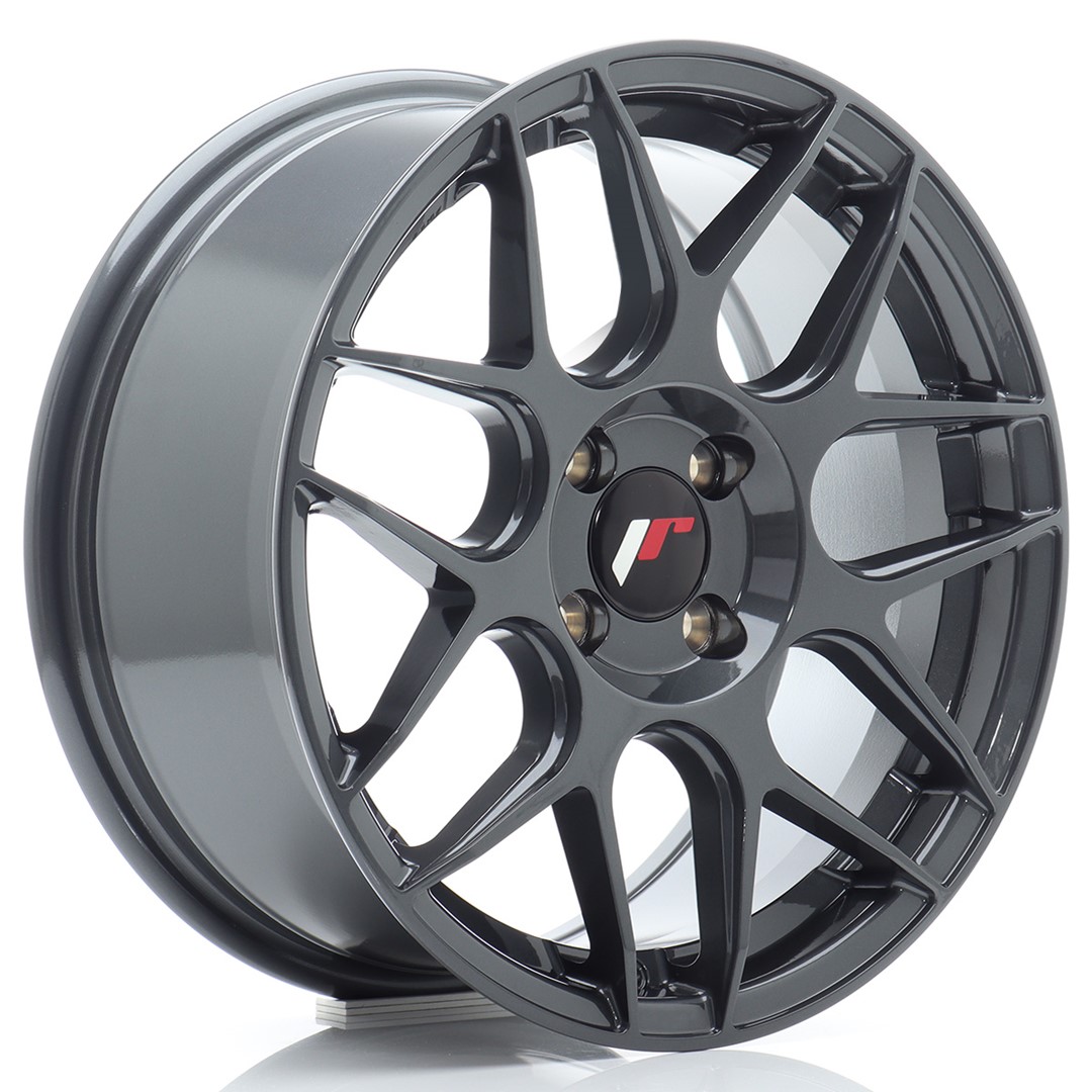 Japan Racing JR18 16x7 ET35 4x100 Hyper Grey