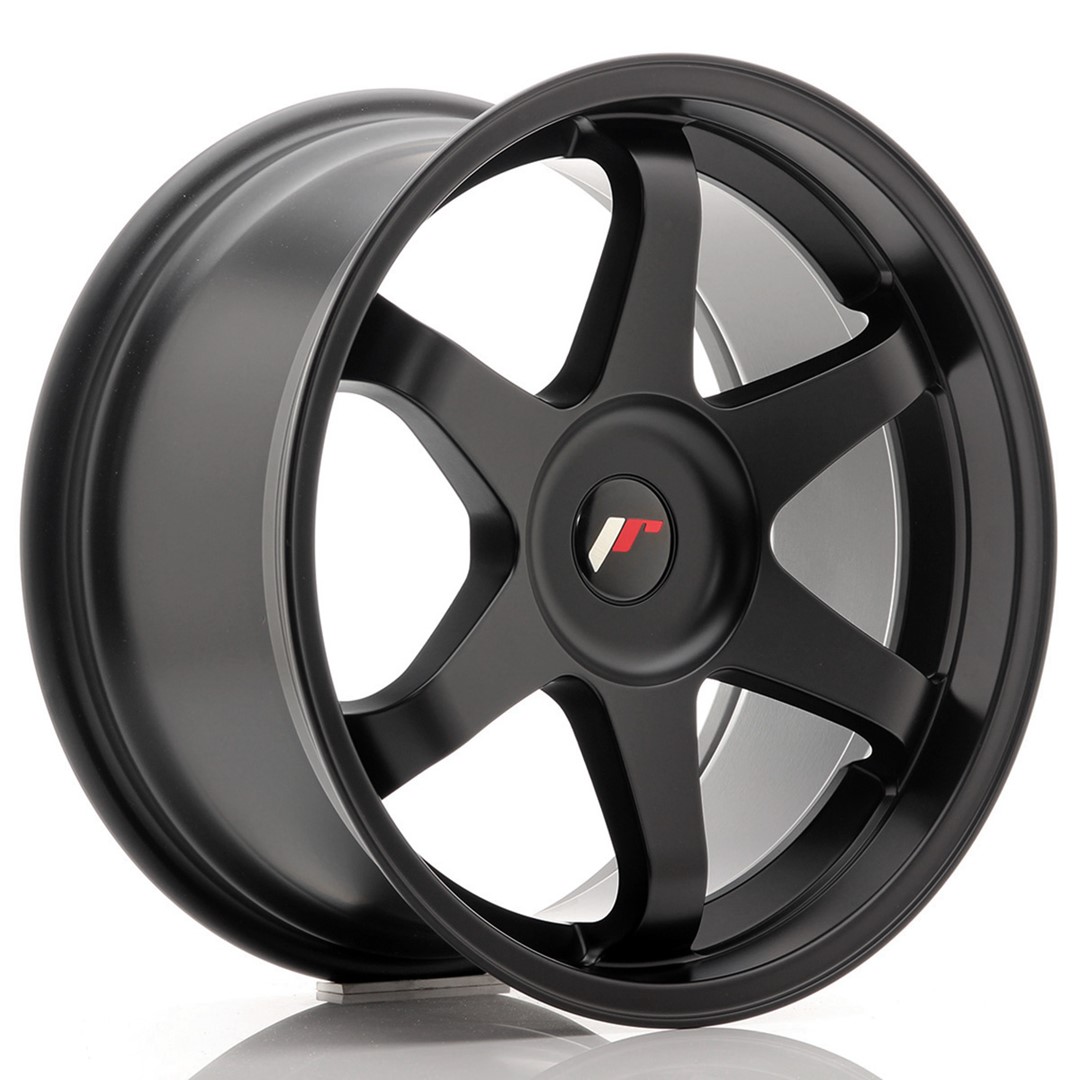 Japan Racing JR3 18x9 ET35-40 Matt Black (ET und LK frei wählbar)