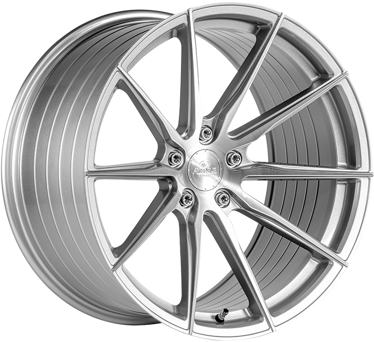 Aversus REBEL 22x11.5 ET35 5x112 Glanz-Silber Gebürstet