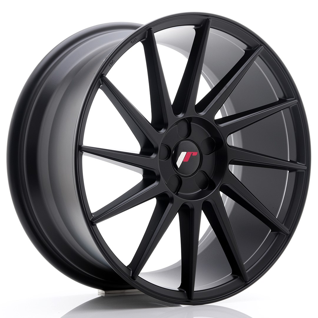 Japan Racing JR22 19x8.5 ET35-43 Noir Mat (ET et entraxe sélectionnables librement)