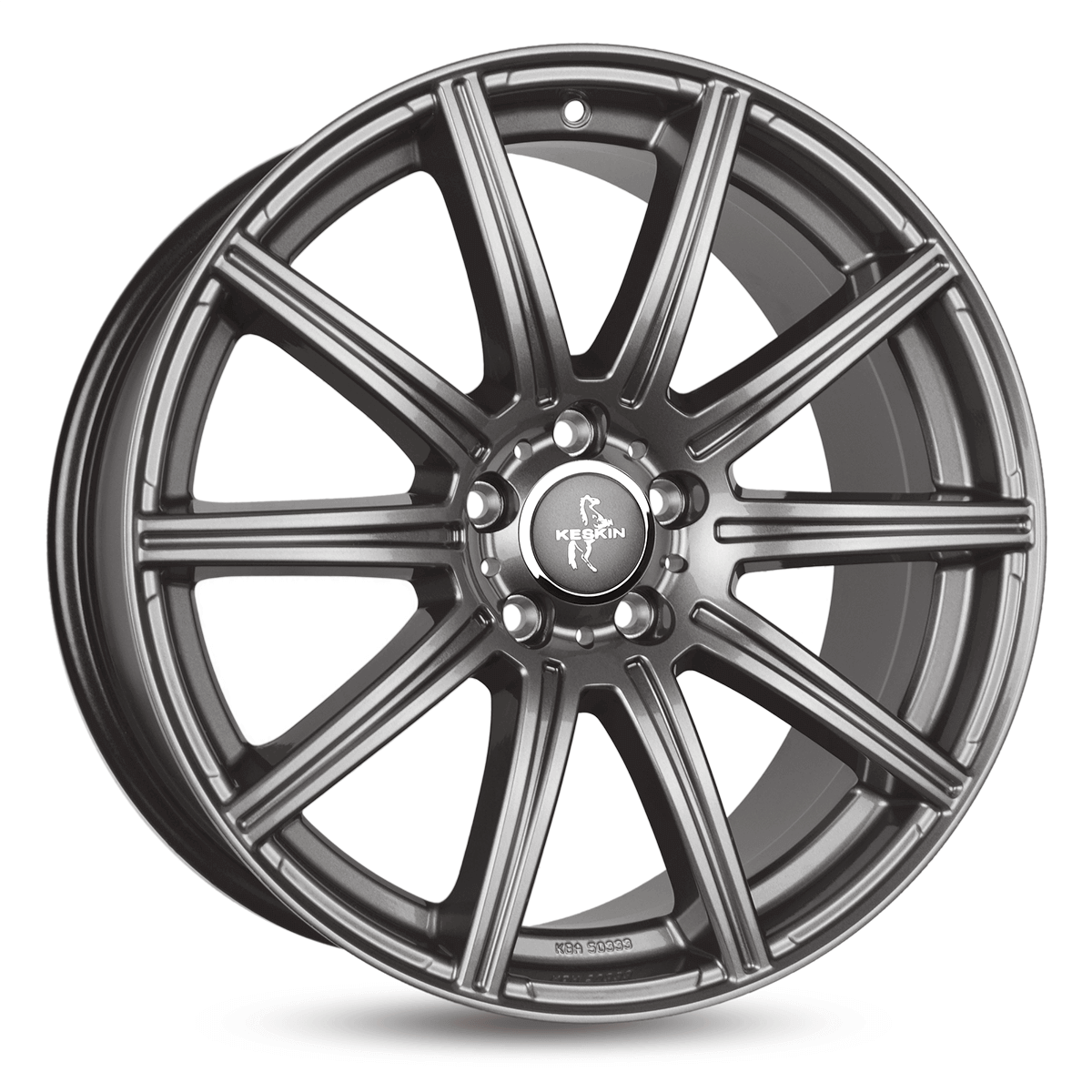 Keskin Wheels KT16 19X8.5 ET45 5X112 PALLADIUM PAINTED