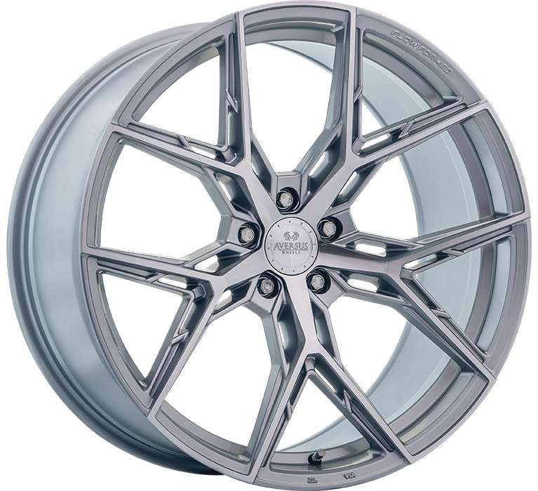 Aversus HYPERION 20x8.5 ET30 5x112 Glanz-Silber Poliert