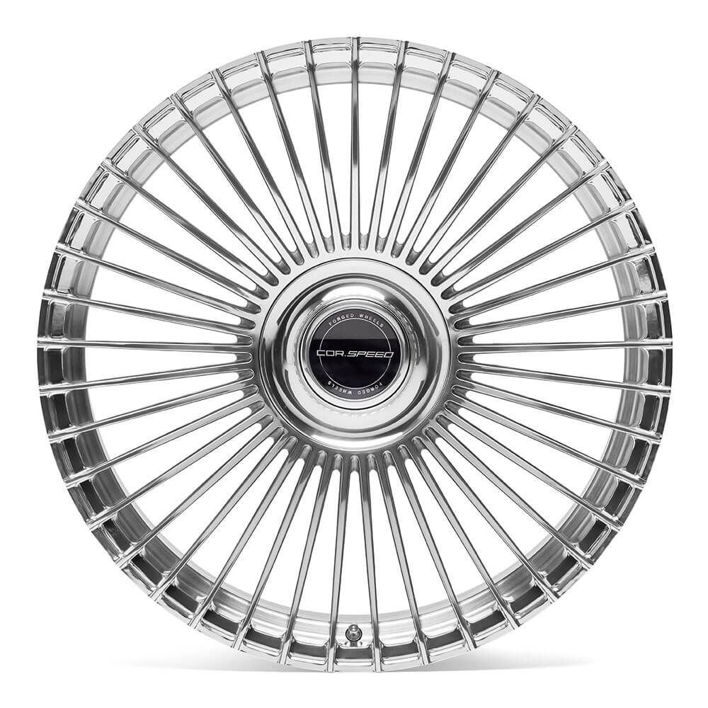 Corspeed Forged F03 24x14 ET und LK frei wählbar, Full Polished 2