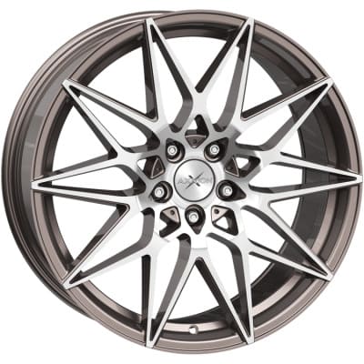 Axxion AX9 in Platin Grau Hochglanzpoliert Farbe