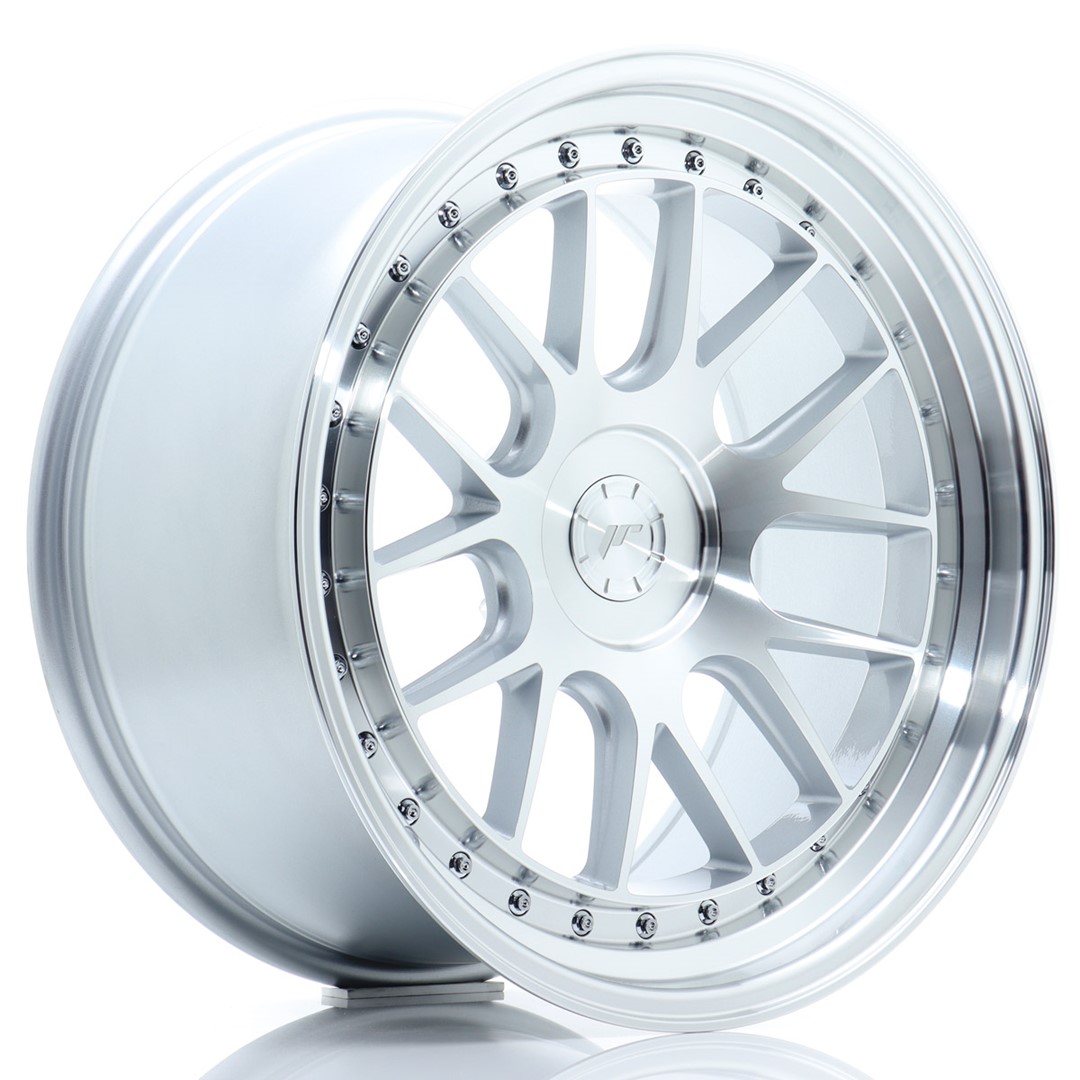 Japan Racing JR40 19x9.5 ET15-30 Blank (5H) Silver Machined Face