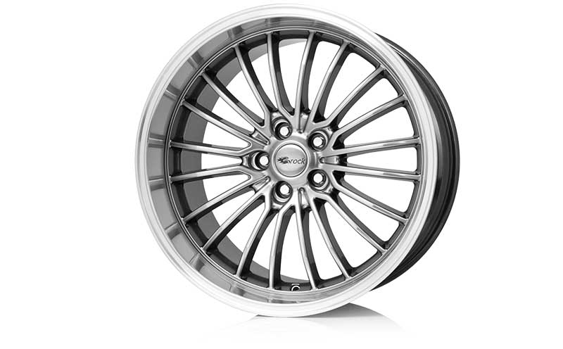 Brock B24GP 20x10.5 ET45 5x130 Chromsilber Horn-Poliert (CSSHP)