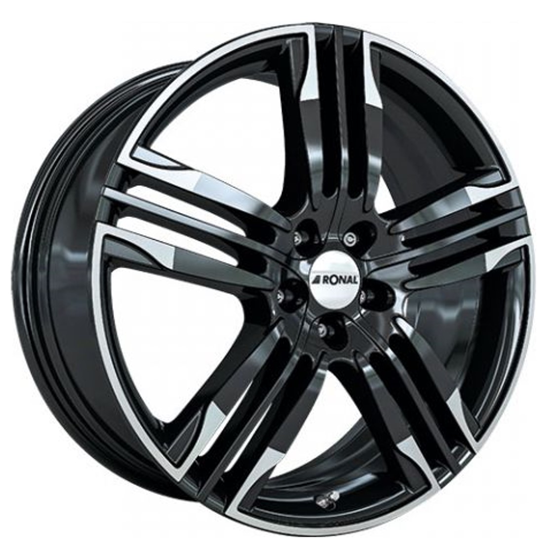 Ronal R58 20x8 ET40 5x105 Schwarz Hornkopiert