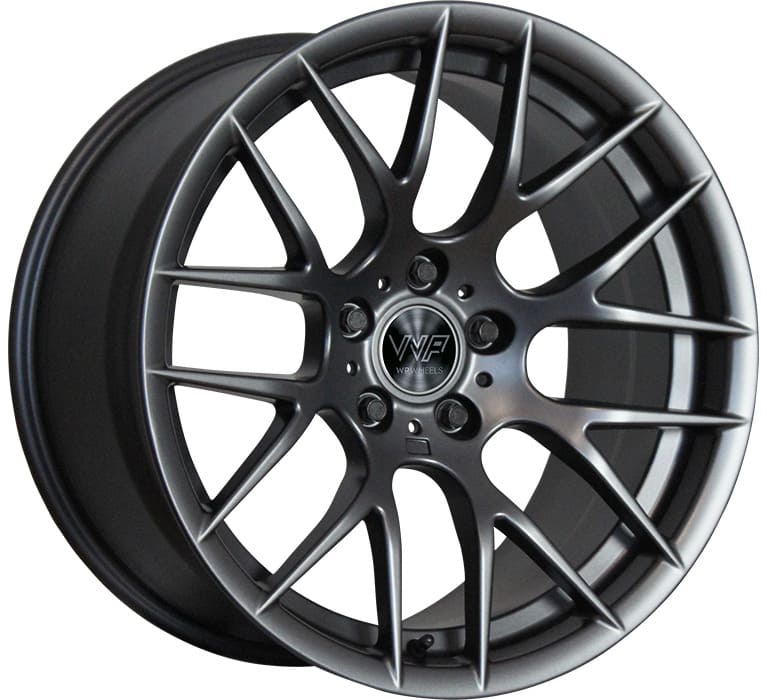 WP Wheels 395 in Matt Gunmetal Farbe