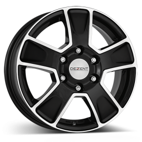 Dezent VAN DARK 16x6.5 ET50 5x114.3 Black Polished
