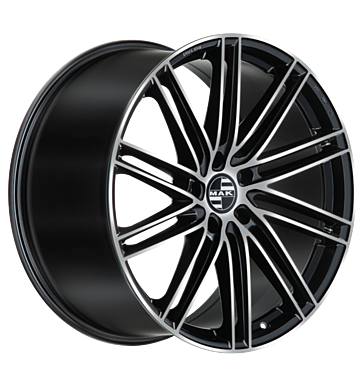 MAK LEIPZIG 20x7.5 ET41 5x108 Black Mirror