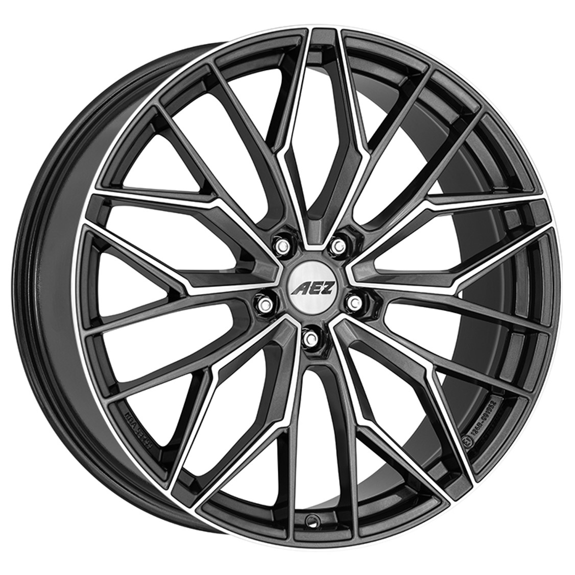 AEZ PORTO DARK 19x9 ET40 5x112 Gunmetal Polished
