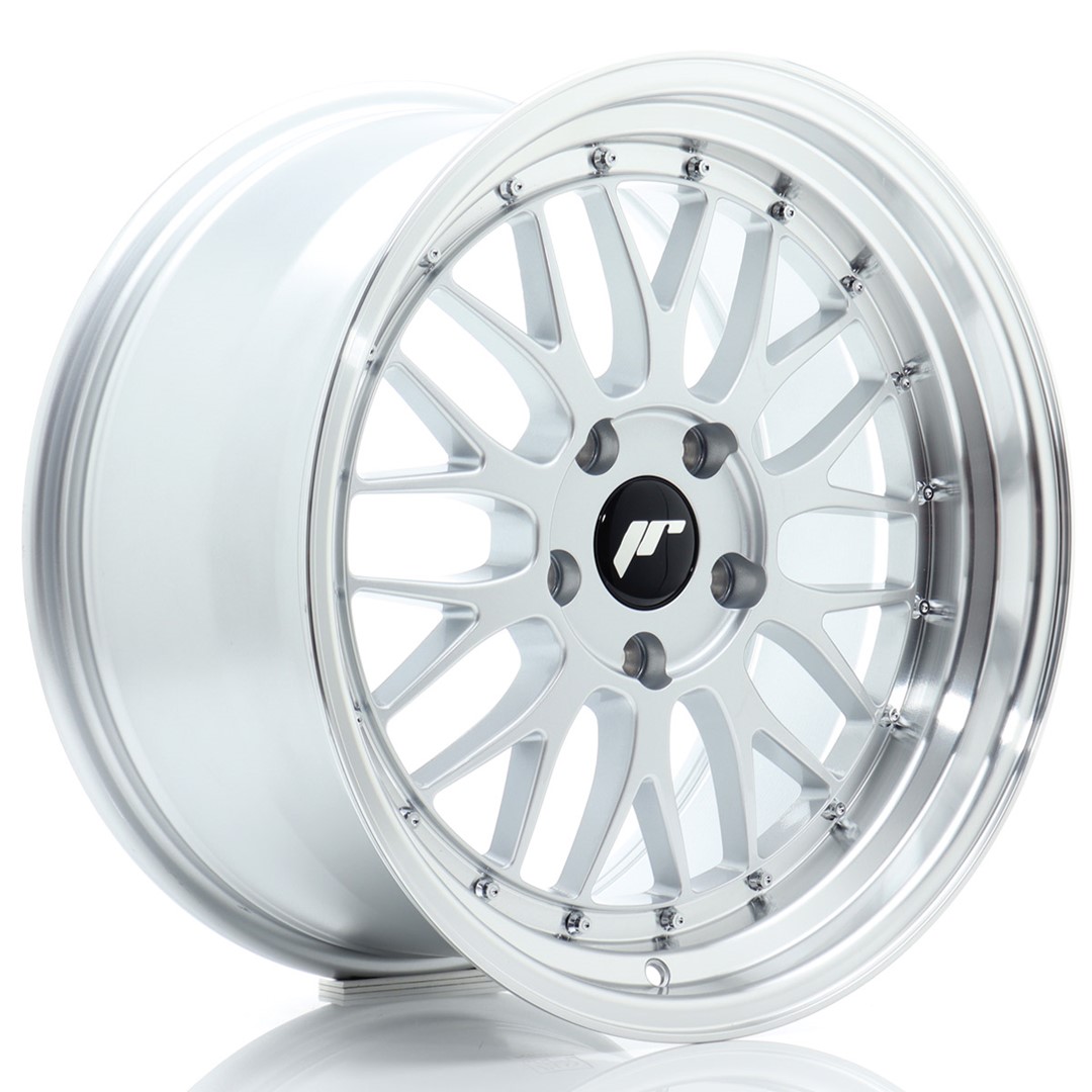 Japan Racing JR23 18x9.5 ET40 5x120 Hyper Silver Machined Lip
