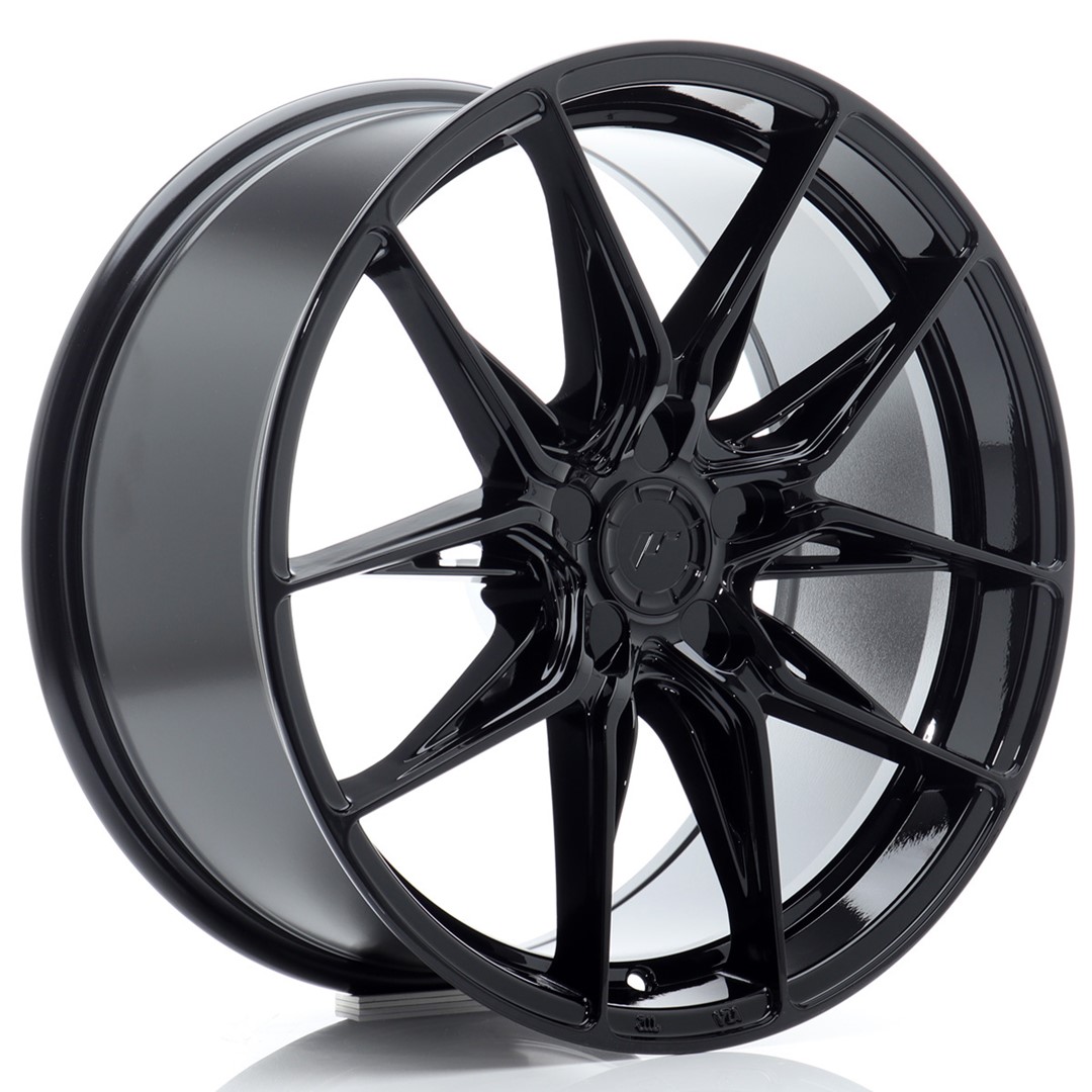 Japan Racing JR44 18x8 ET20-42 Noir Brillant (ET et entraxe au choix)