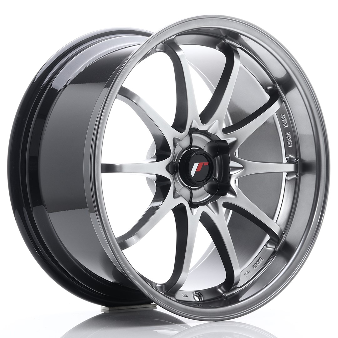 Japan Racing JR5 19x9.5 ET12-36 Hyper Black (ET und LK frei wählbar)
