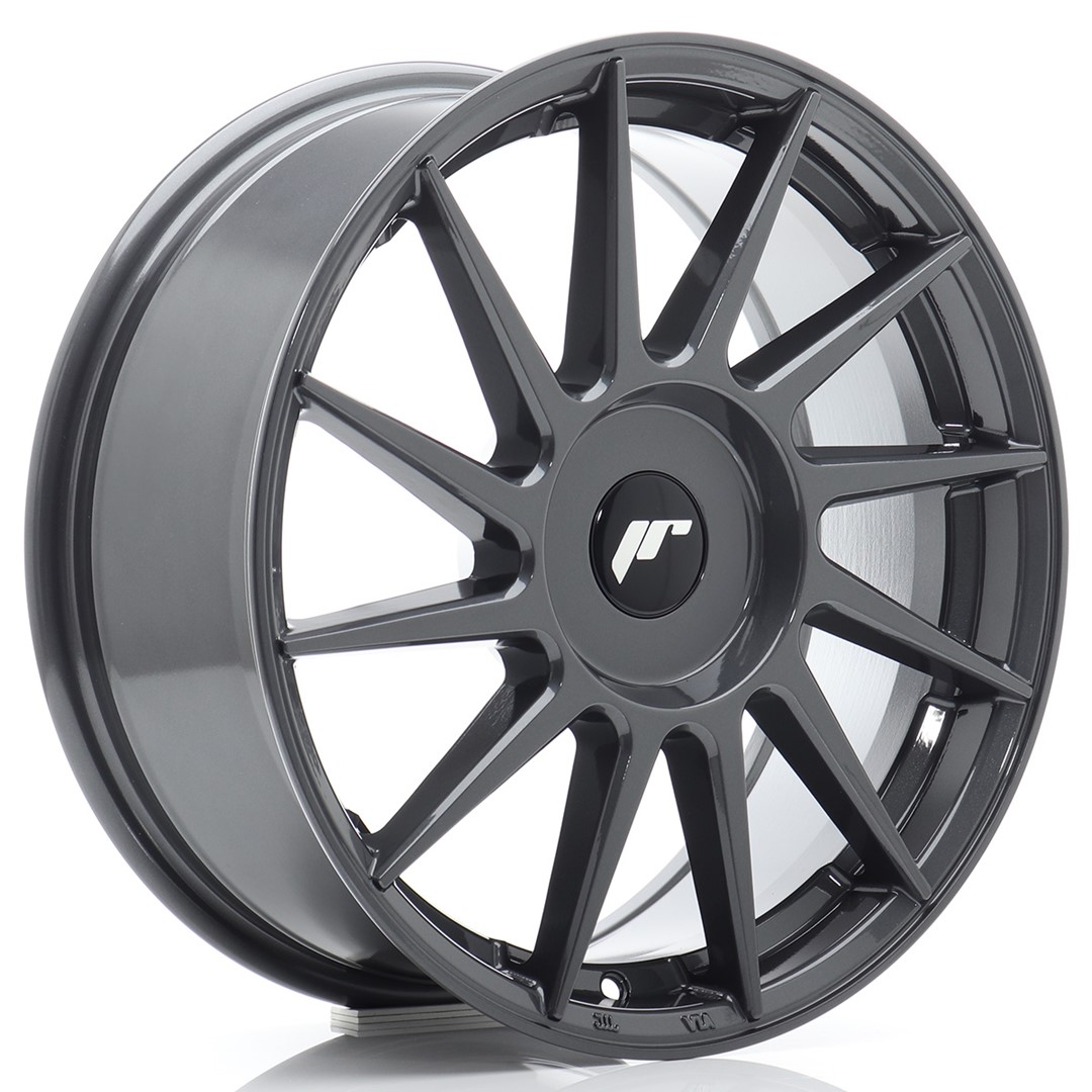 Japan Racing JR22 17x7 ET20-40 Blank Hyper Grey