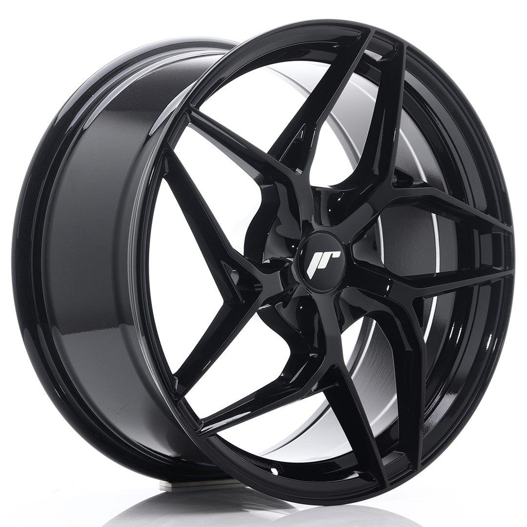 Japan Racing JR35 19x8.5 ET20-45 Noir Brillant (ET et entraxe sélectionnables librement)