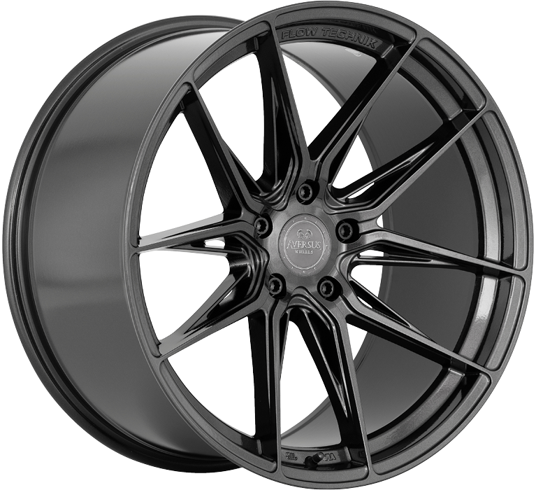 Aversus A-FT 113 19x8.5 ET42 5x114.3 Glanz-Schwarz Sparkling