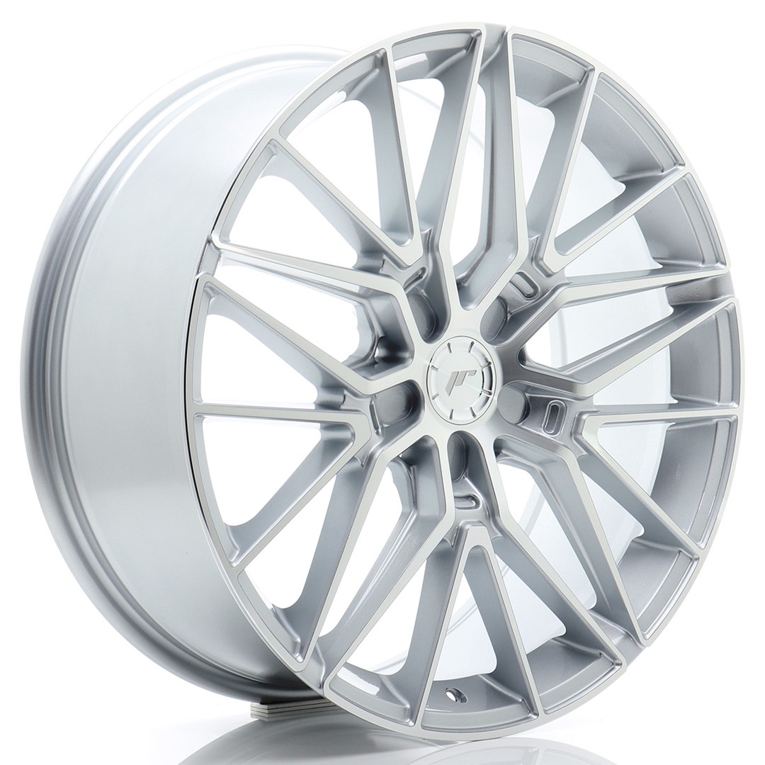Japan Racing JR38 20x8.5 ET20-45 Blank (5H) Silver Machined Face