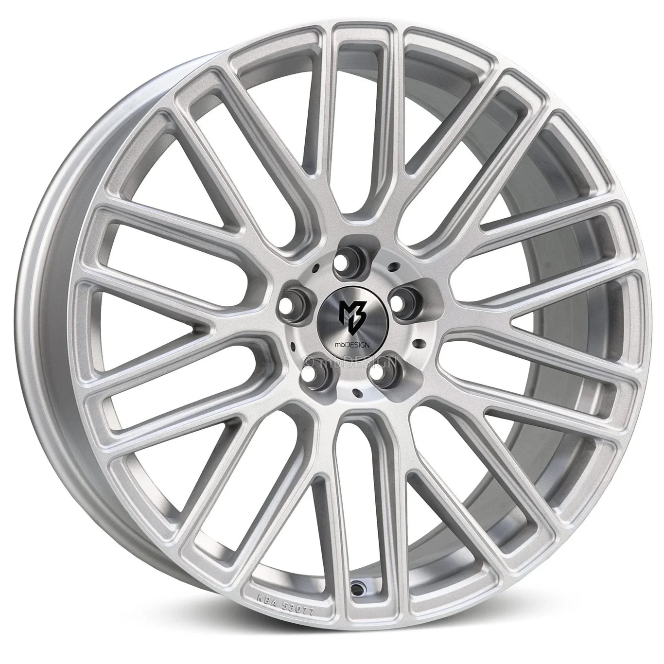 mbDESIGN KV4 22x10 ET40 5x120 Unlackiert