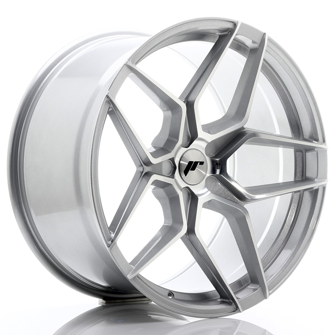 Japan Racing JR34 20x10.5 ET20-35 Blank (5H) Silver Machined Face