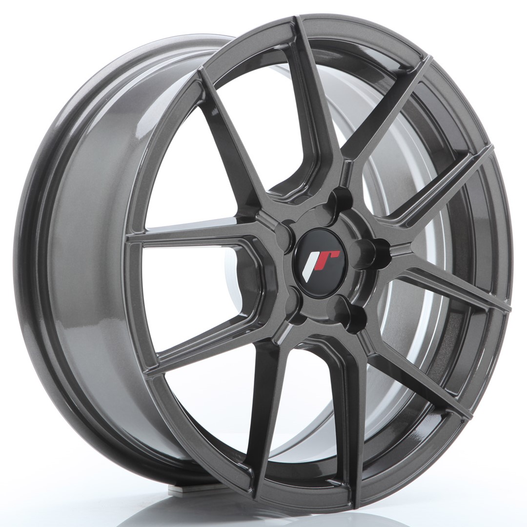 Japan Racing JR30 17x7 ET20-40 Blank (5H) Hyper Grey