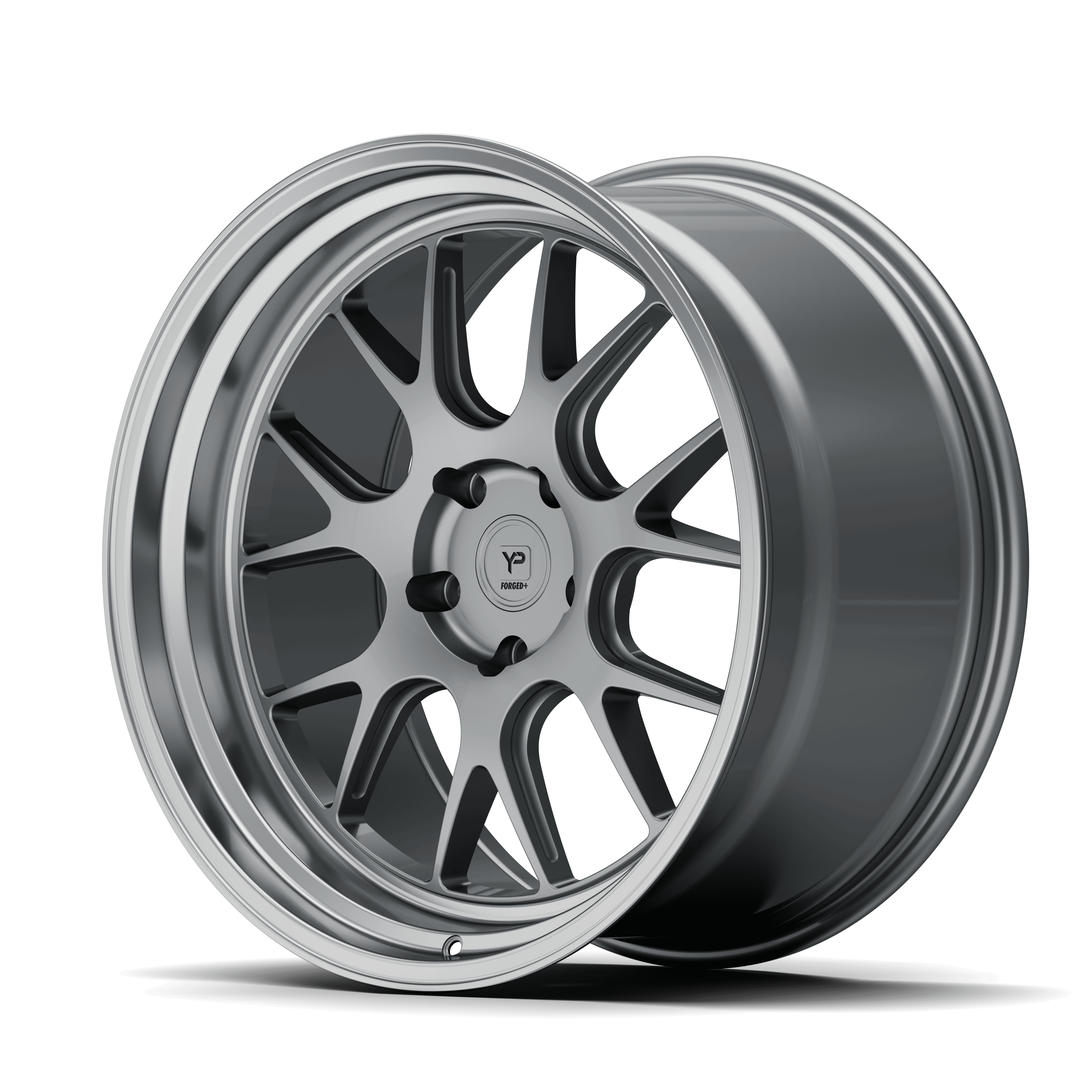 Yido CS 1.1 Forged+ 19x10 ET33 5x120 Gunmetal/Polished Lip