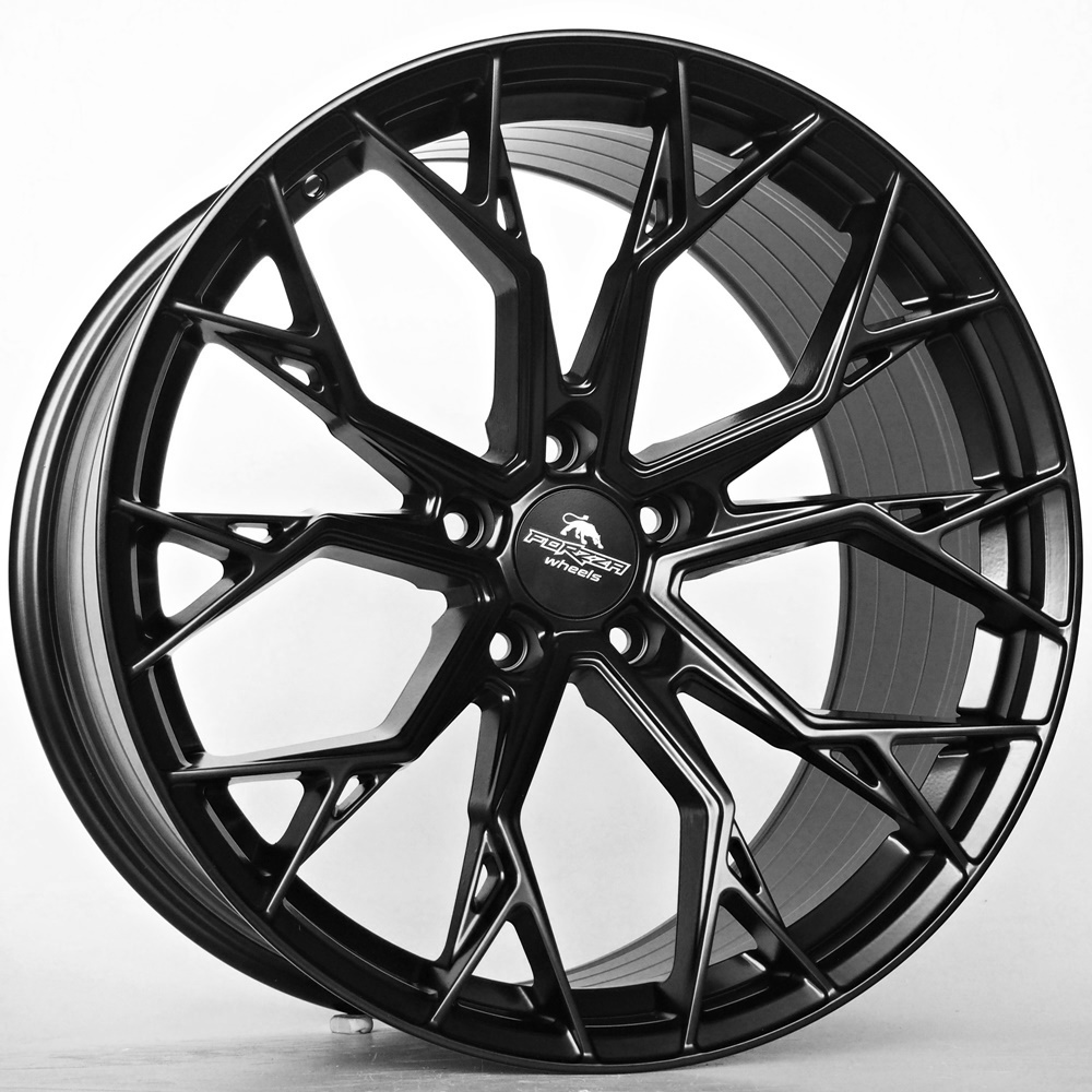 Forzza Wheels TITAN 20x10 ET40 5x112 Satin Black