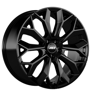 AEZ LEIPZIG BLACK 21x9.5 ET42 5x112 Noir