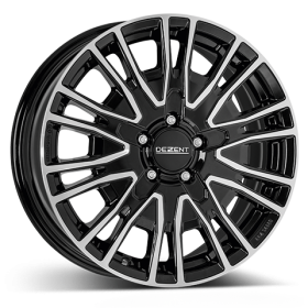 Dezent KE DARK 16x6.5 ET55 5x118 Black Polished