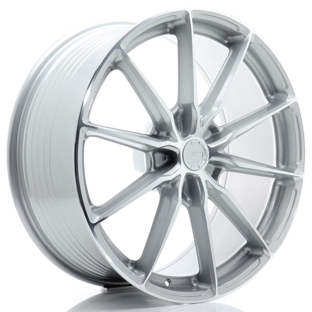 Japan Racing JR37 21x9.5 ET22 5x112 Silver Machined