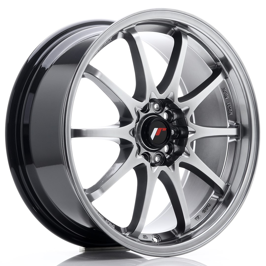 Japan Racing JR5 18x8 ET35 5x100 Hyper Black