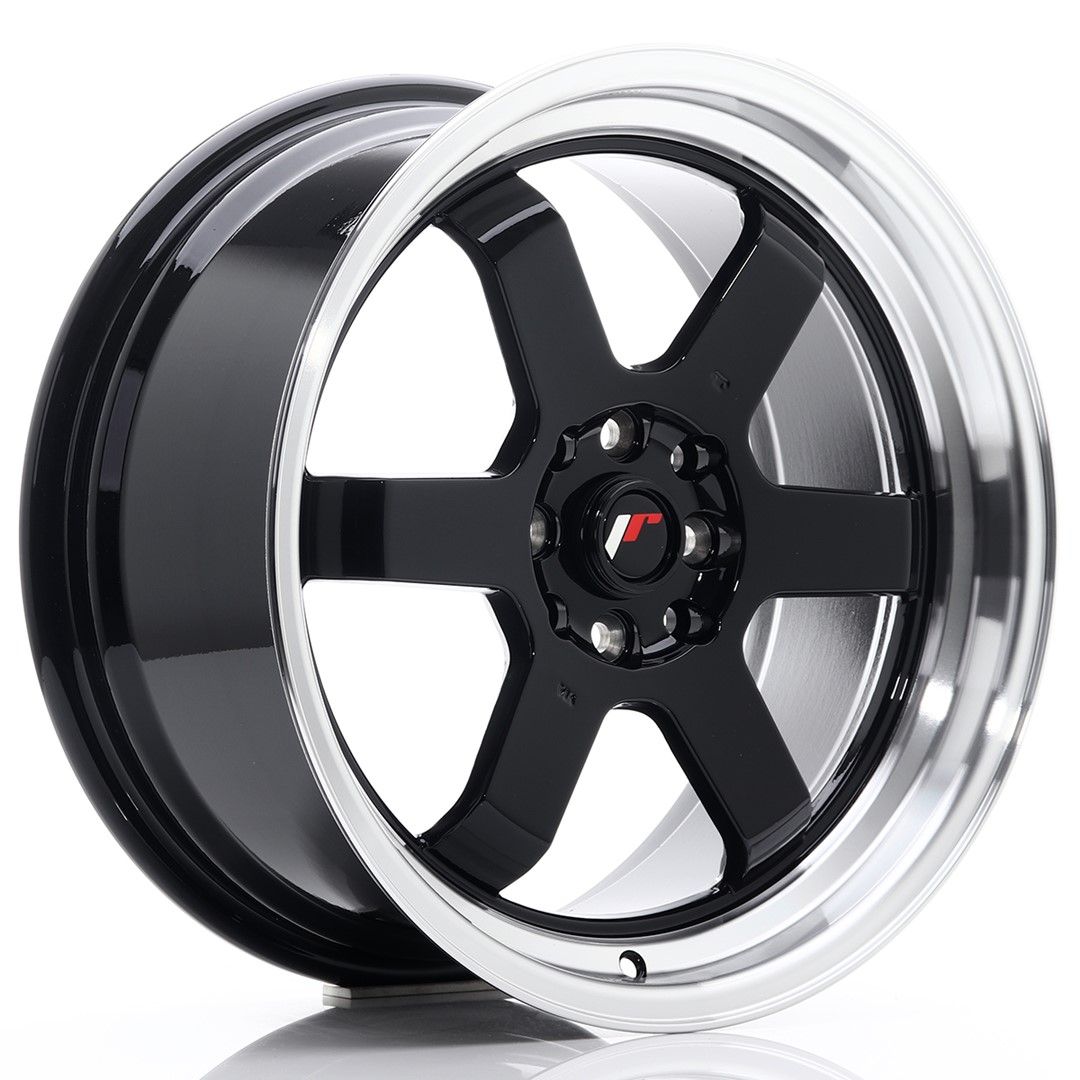 Japan Racing JR12 17x8 ET33 4x100/114.3 Gloss Black