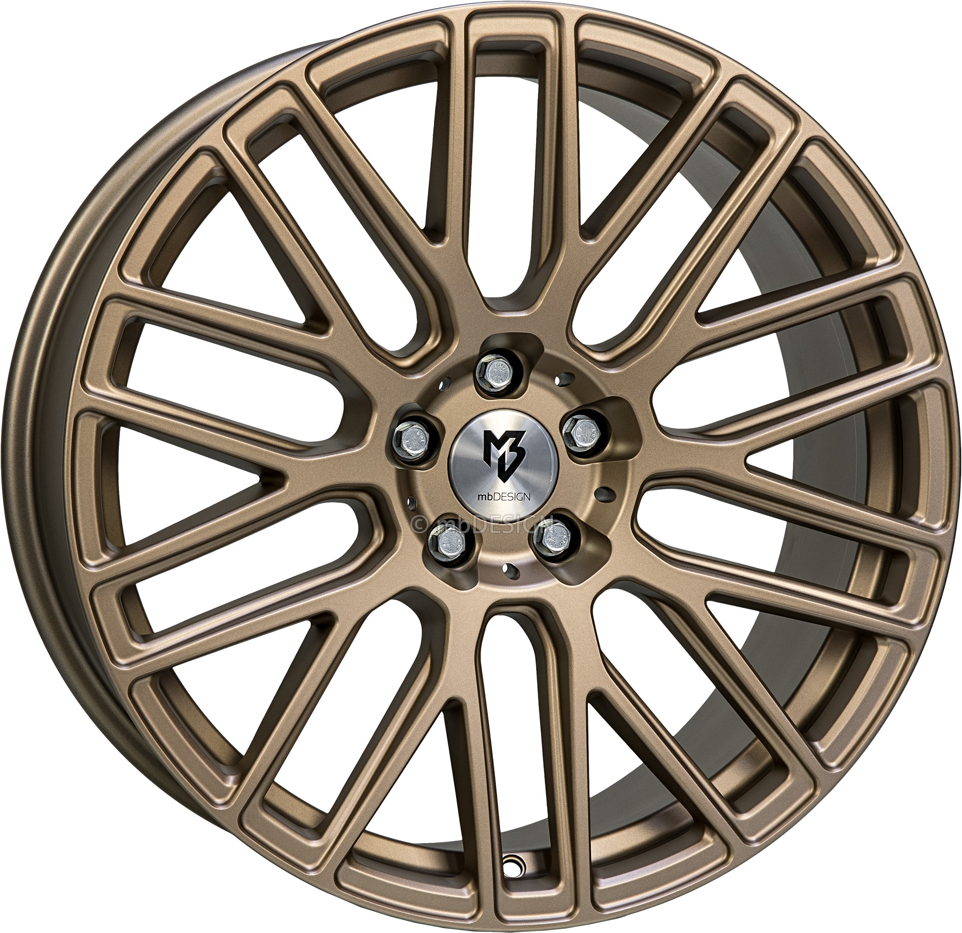 mbDESIGN KV4 19x8.5 ET33 5x120 Bronze Light Matt
