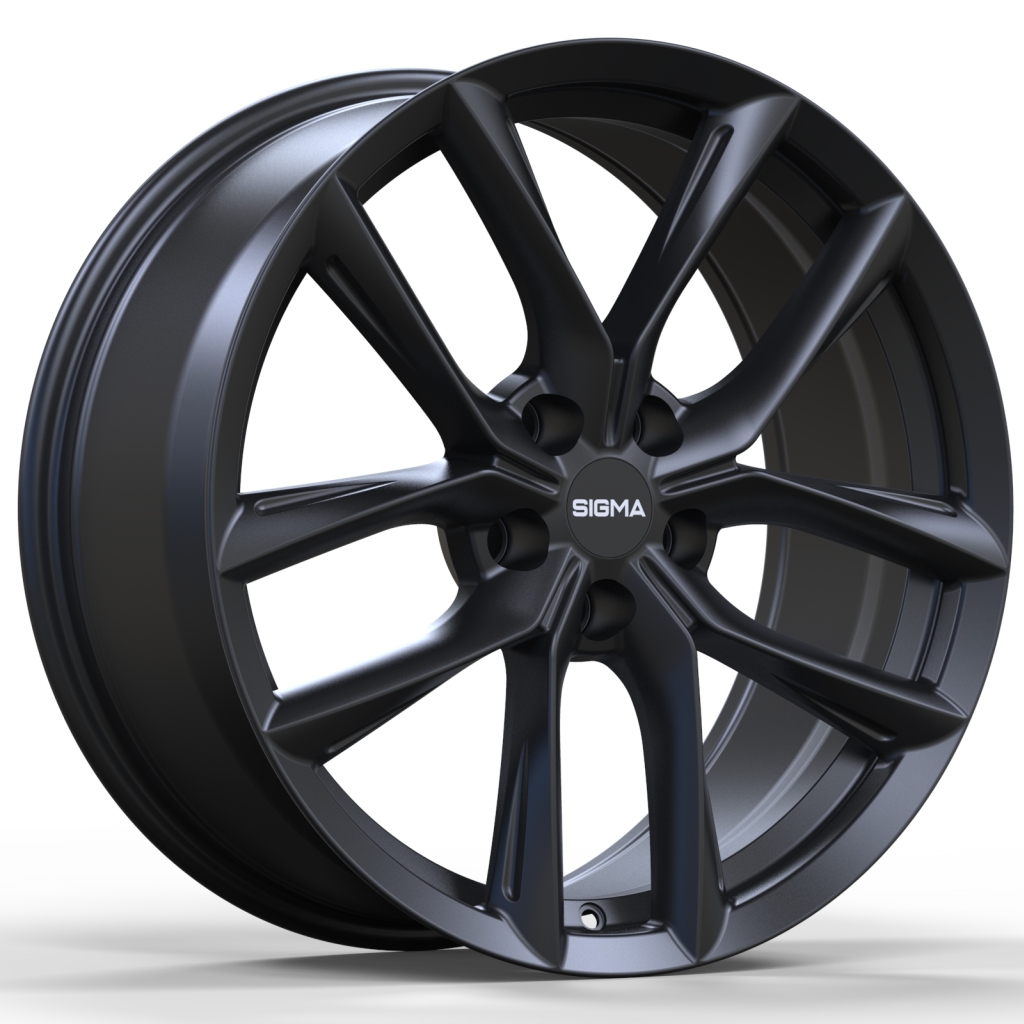 Sigma 805 20x9.5 ET40 5x114.3 Satin Black