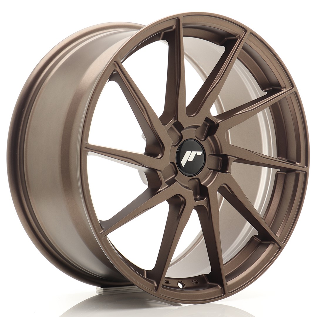 Japan Racing JR36 19x8.5 ET20-45 Bronze Mat (ET et entraxe sélectionnables librement)