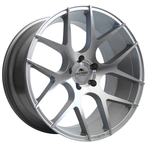 Forzza Wheels Ambra in Silver Face Machined Farbe