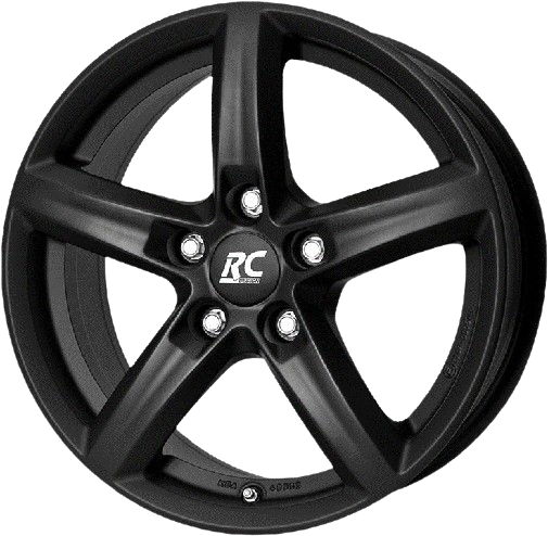 RCDesign RC24 17x7.5 ET51 5x112 Schwarz Klar Matt (SKM)