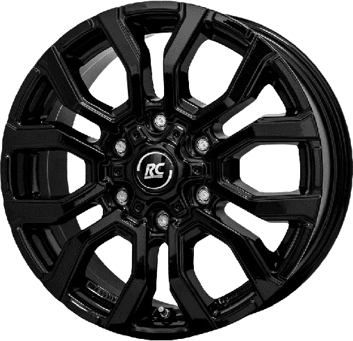 RCDesign RC35 17x6.5 ET62 6x130 Schwarz Glanz (SG)