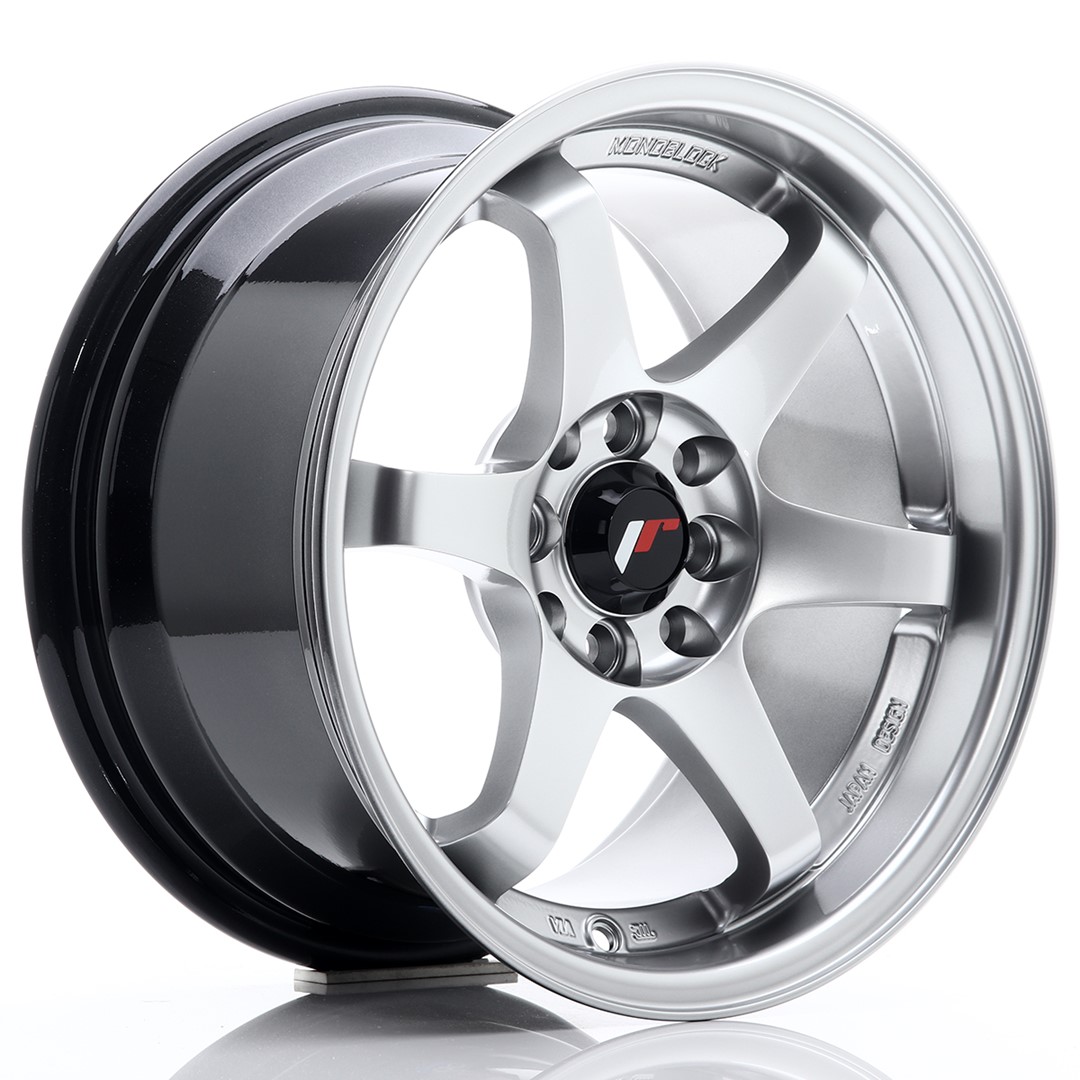 Japan Racing JR3 15x8 ET25 4x100/108 Hyper Argent
