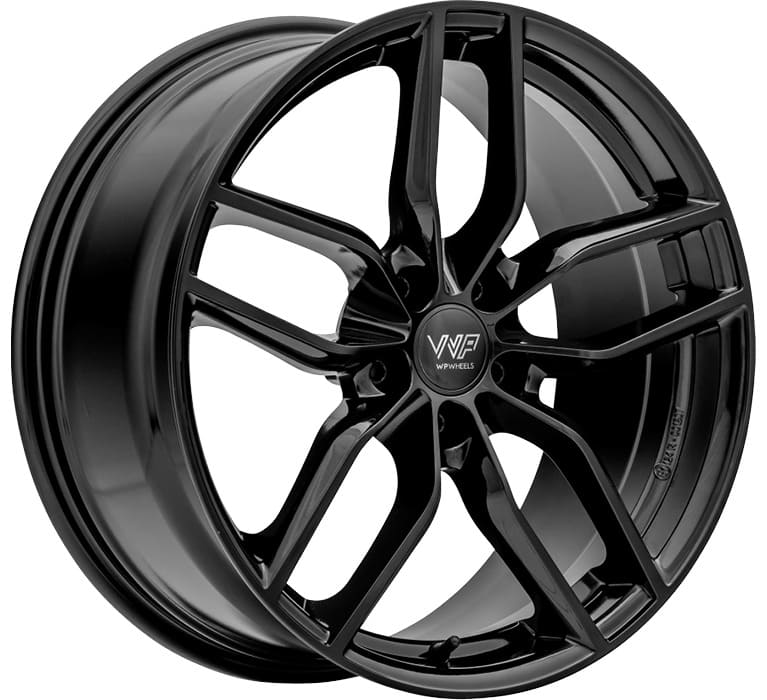 WP Wheels 039 in Glanz Schwarz Farbe