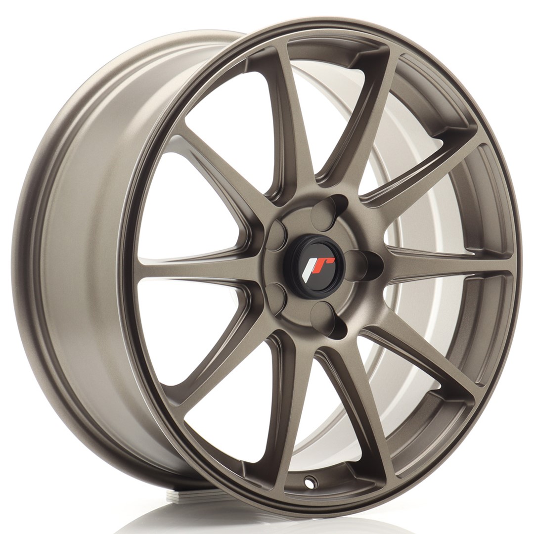 Japan Racing JR11 18x7.5 ET20-40 Blank (5H) Matt Bronze