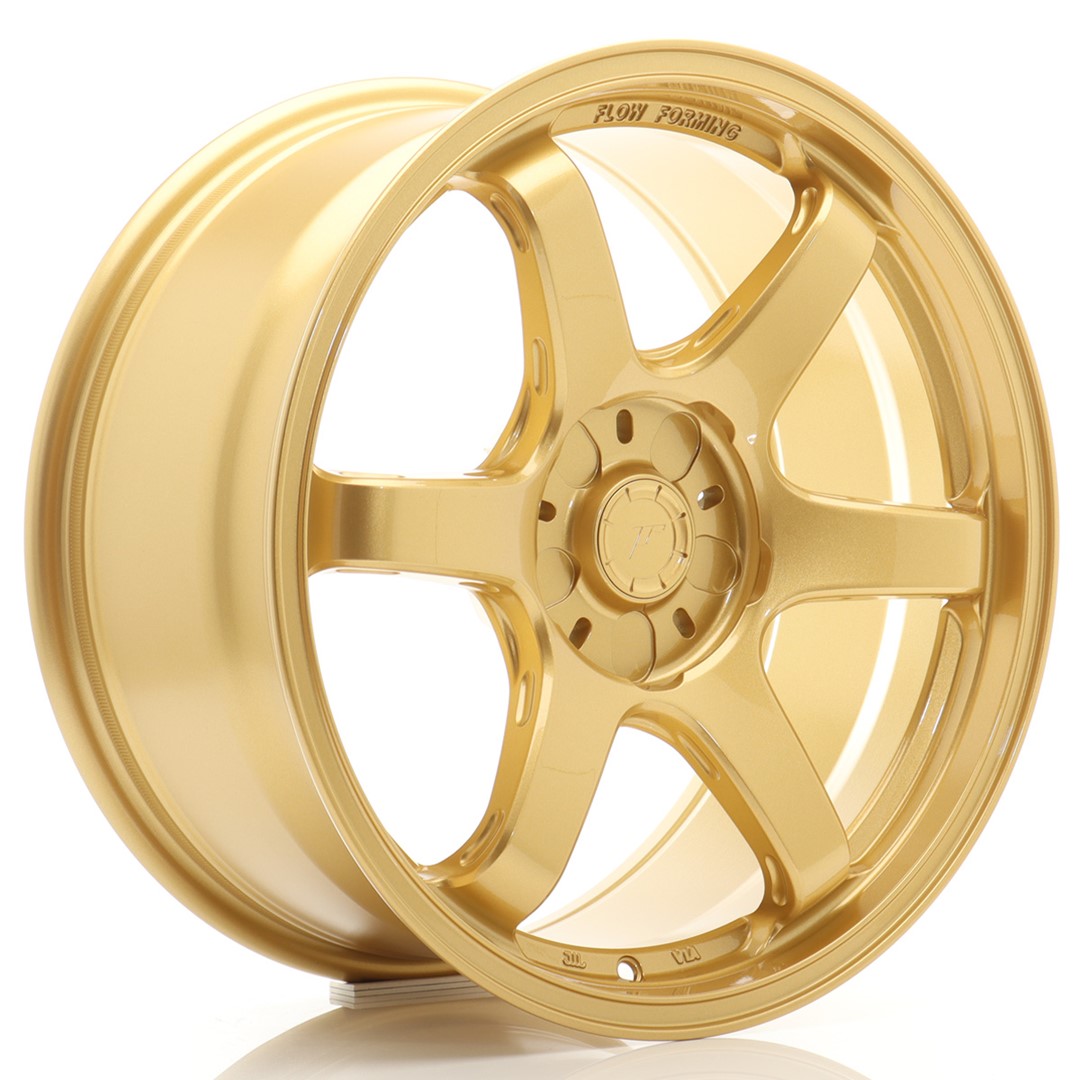 Japan Racing SL03 18x8 ET20-35 Blank (5H) Gold