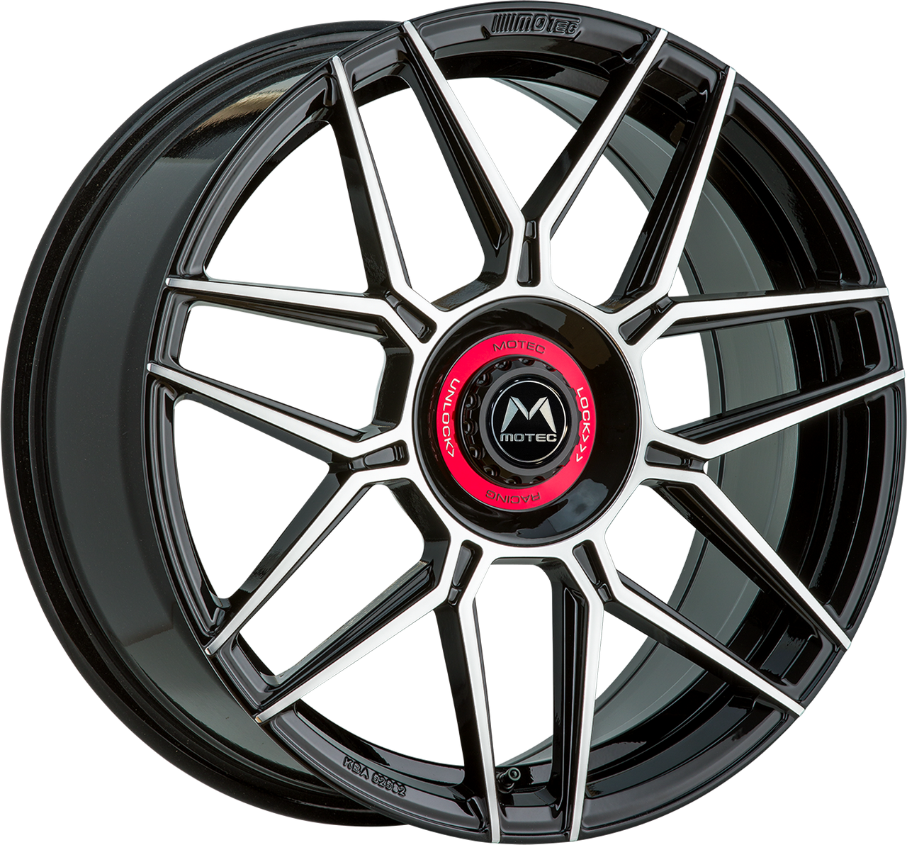 Motec MCT14-GT.ONE 19x8.5 ET45 5x112 Polished Black