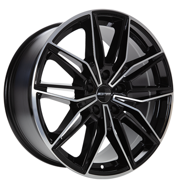 GMP SPECTER 18x8 ET10 5x112 Black Diamond