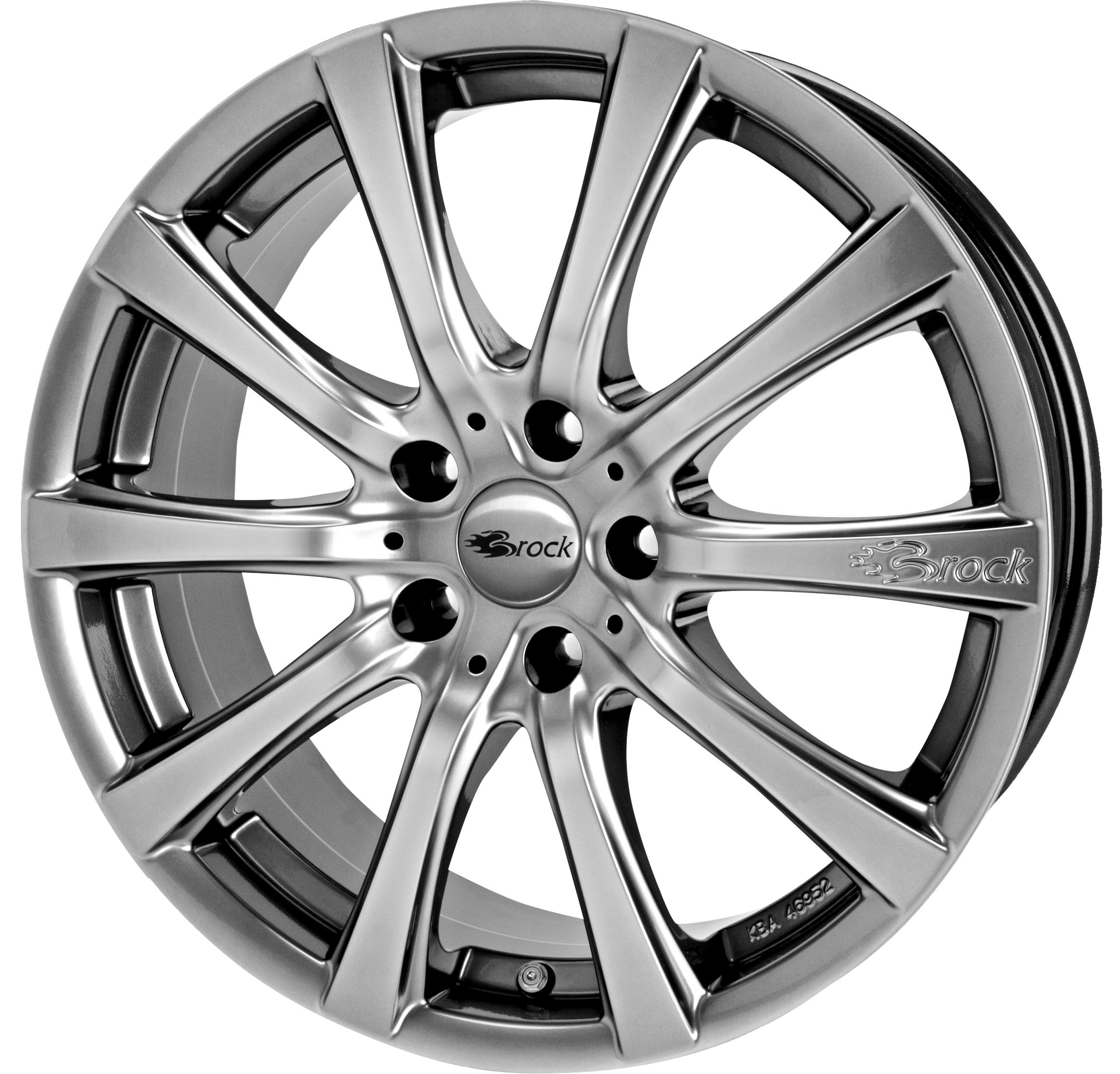 Brock B21 16x7 ET38 4x100 Chrome Silver (CSS)