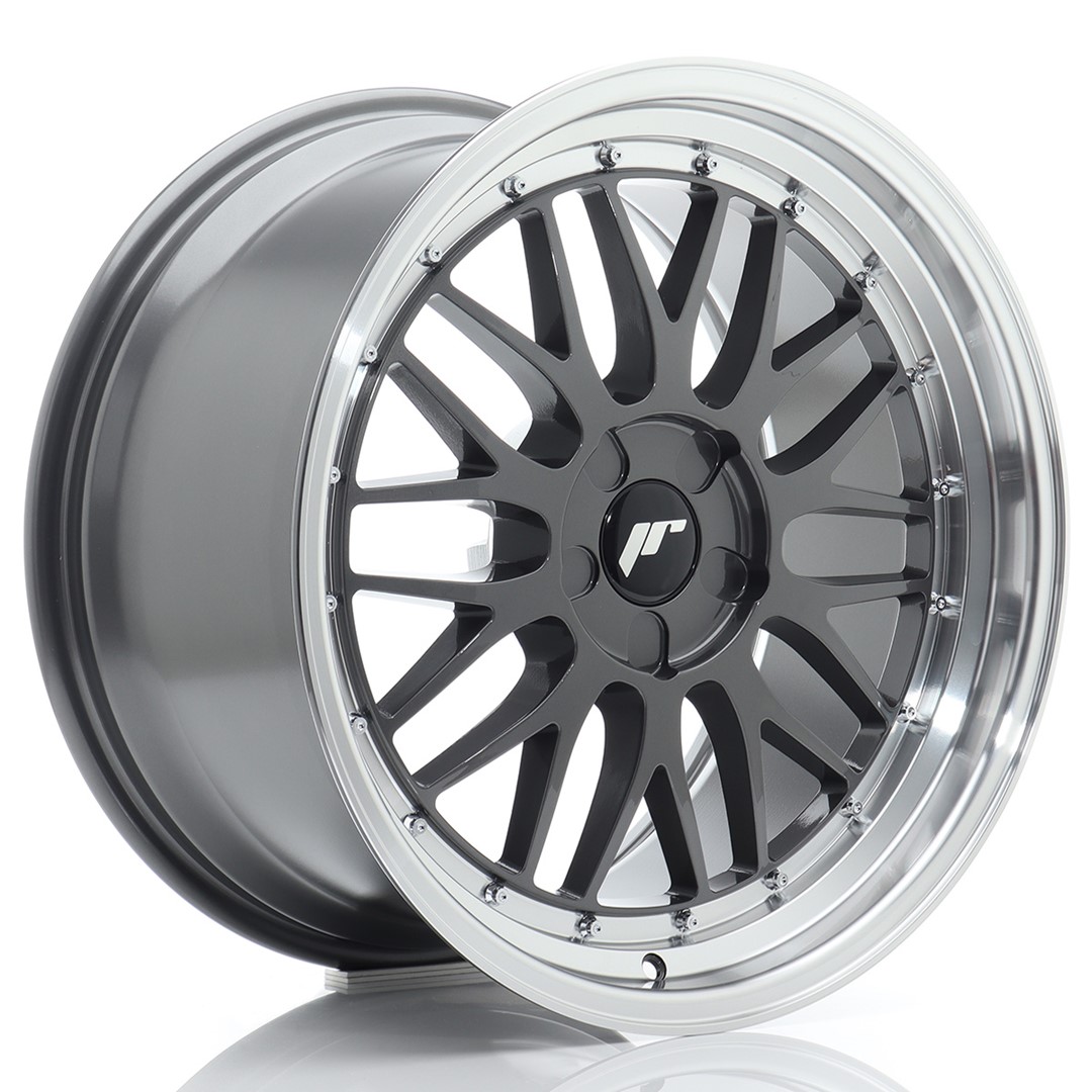 Japan Racing JR23 19x10 ET20-51 Blank (5H) Hyper Grey Machined Lip
