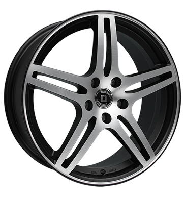 Diewe Wheels CHINQUE 16x6.5 ET40 5x108 Nero Machined