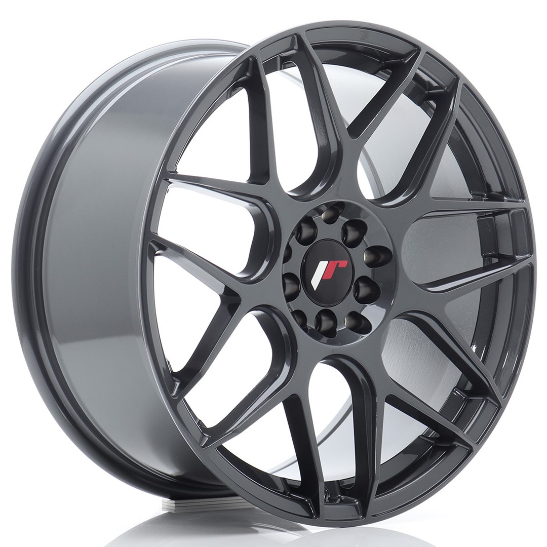 Japan Racing JR18 18x8.5 ET45 5x112/114.3 Hyper Gray