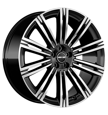 GMP EXPERIENCE 22x9 ET40 5x108 Black Diamond