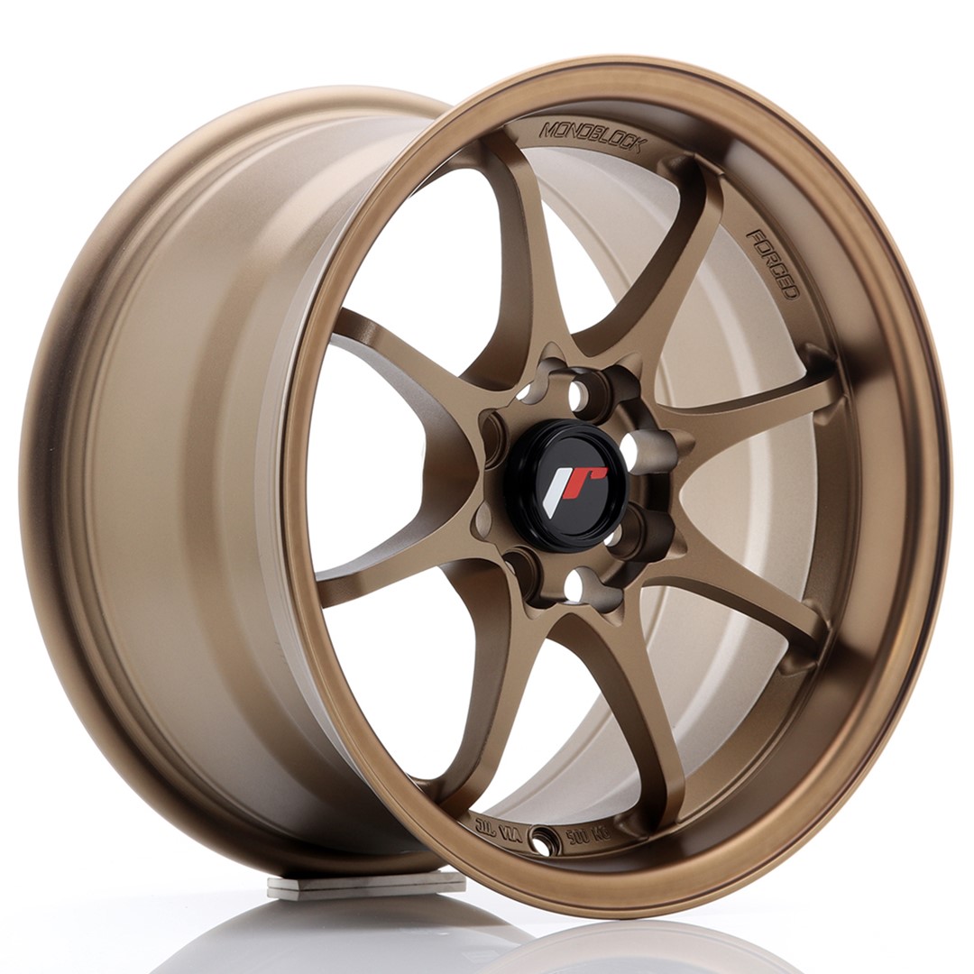 Japan Racing JR5 15x8 ET28 4x100 Dark Anodized Bronze